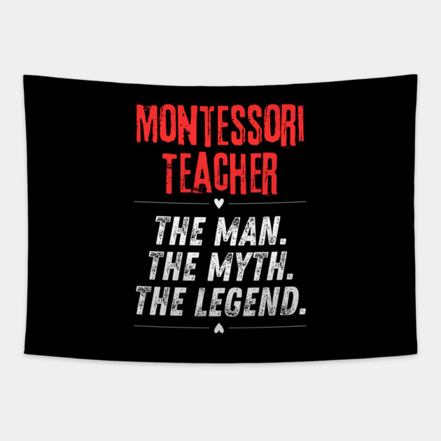 Montessori Teacher Tapestry by BlackMeme94