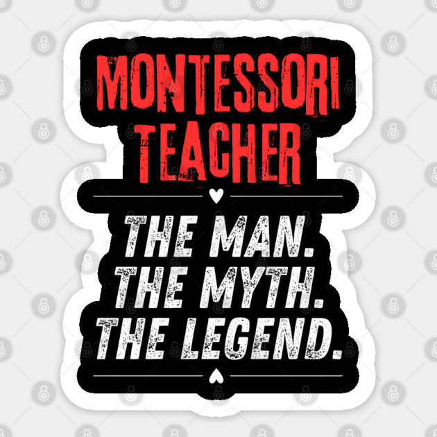 Montessori Teacher Sticker by BlackMeme94