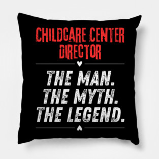 Childcare Center Director Pillow