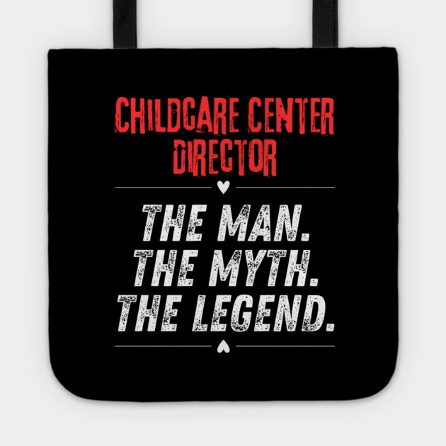 Childcare Center Director Tote by BlackMeme94