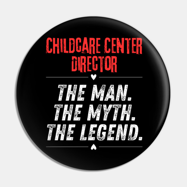 Childcare Center Director Pin by BlackMeme94