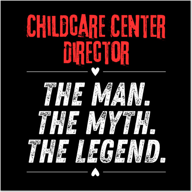 Childcare Center Director Wall Art by BlackMeme94