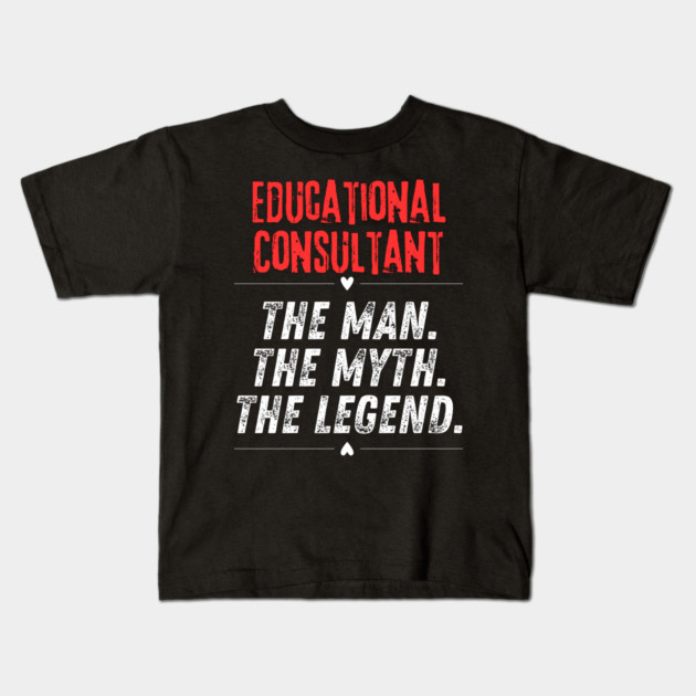 Educational Consultant Kids T-Shirt by BlackMeme94