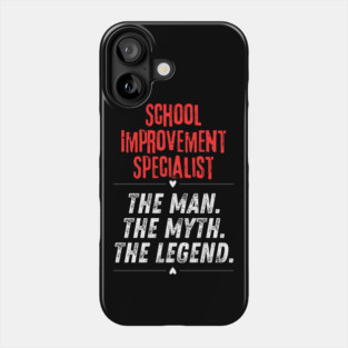 School Improvement Specialist Phone Case