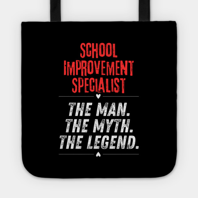School Improvement Specialist Tote by BlackMeme94