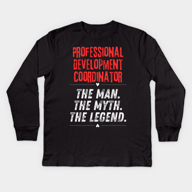 Professional Development Coordinator Kids Long Sleeve T-Shirt by BlackMeme94