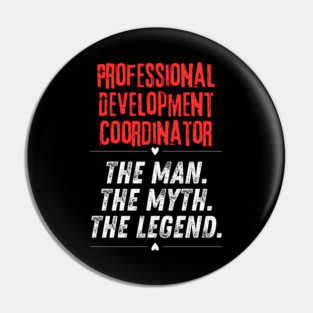 Professional Development Coordinator Pin