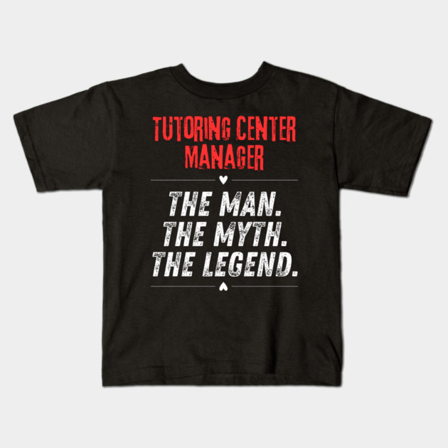 Tutoring Center Manager Kids T-Shirt by BlackMeme94