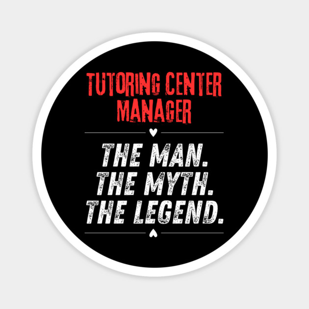 Tutoring Center Manager Magnet by BlackMeme94