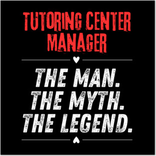 Tutoring Center Manager Posters and Art