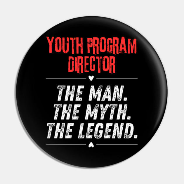 Youth Program Director Pin by BlackMeme94