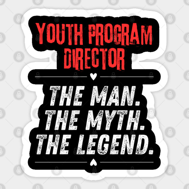 Youth Program Director Sticker by BlackMeme94