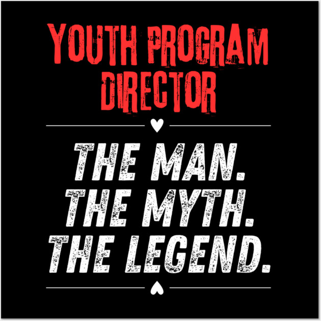 Youth Program Director Wall Art by BlackMeme94