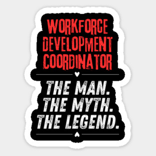 Workforce Development Coordinator Sticker