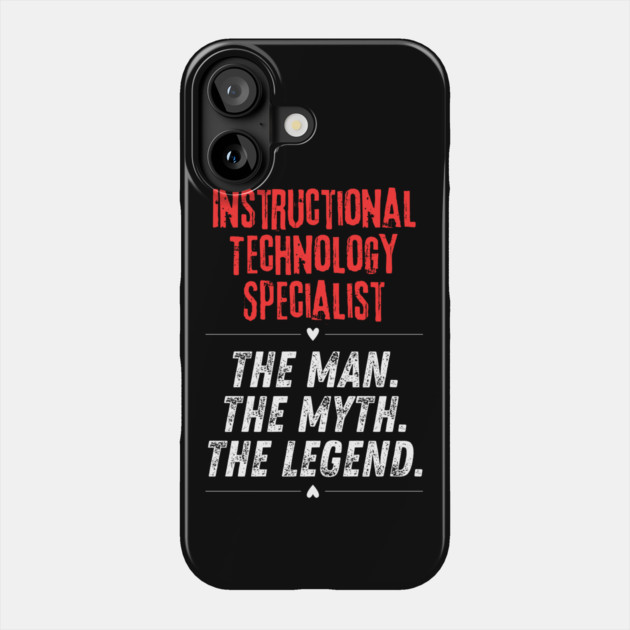 Instructional Technology Specialist Phone Case by BlackMeme94