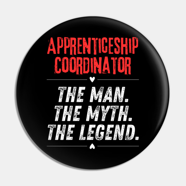 Apprenticeship Coordinator Pin by BlackMeme94