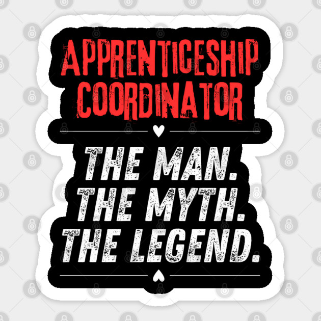 Apprenticeship Coordinator Sticker by BlackMeme94