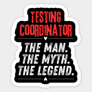 Testing Coordinator Sticker