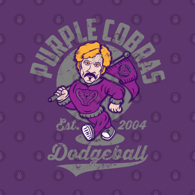 Purple Cobras Dodgeball by carloj1956
