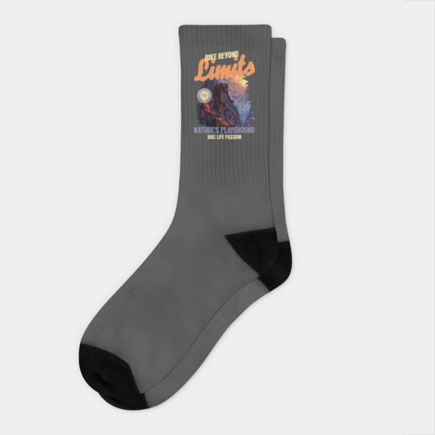 Bike Beyond Limits, Bike Life Passion Socks by Vinokurio