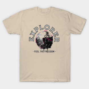 Explorer, Feel the Freedom T-Shirt