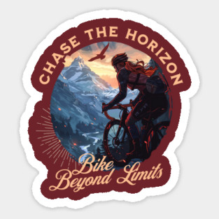 Chase the Horizon, Bike Beyond Limits Sticker