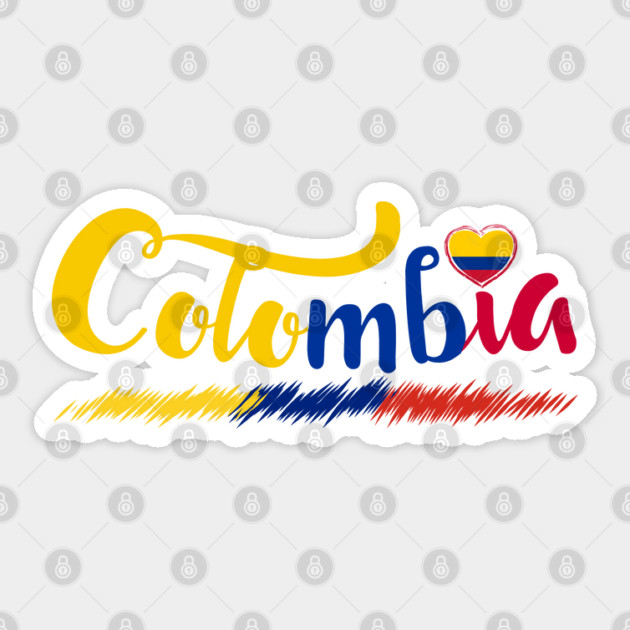 Colombia Flag Sticker by JessArty