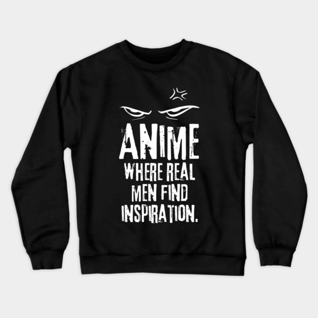 Anime Lover Crewneck Sweatshirt by BlackMeme94