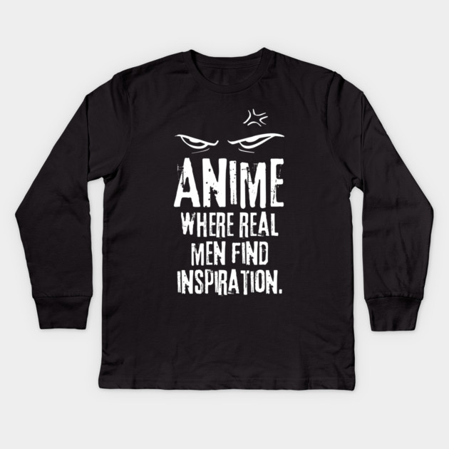 Anime Lover Kids Long Sleeve T-Shirt by BlackMeme94