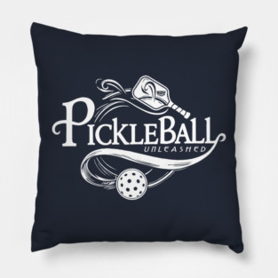 Pickleball Unleashed Passionate Pickleballer Pillow