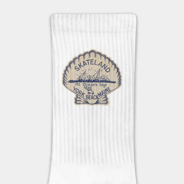 Vintage Roller Skating York Beach Maine by Timeless Chaos