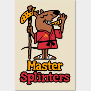 Master Splinters Posters and Art
