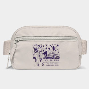 Vintage Roller Skating Muskegon Michigan Bag