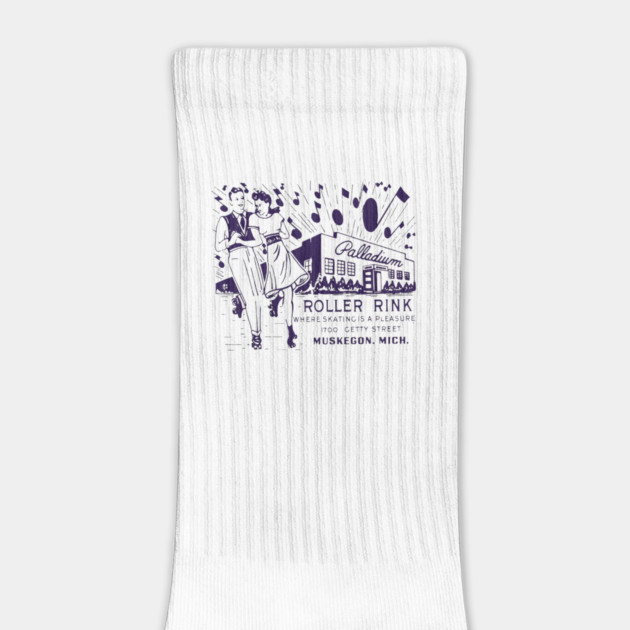 Vintage Roller Skating Muskegon Michigan by Timeless Chaos