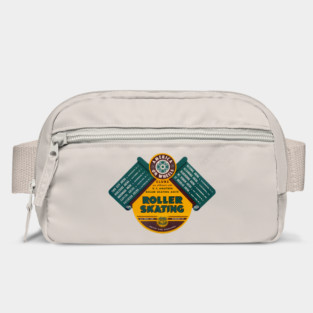 Vintage Roller Skating America On Wheels Bag
