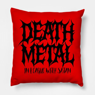 DEATH METAL Pillow