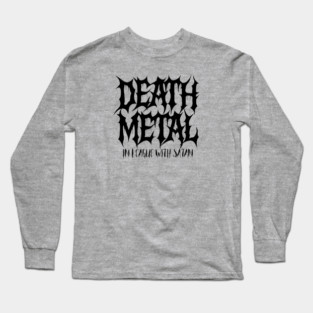 DEATH METAL Long Sleeve T-Shirt