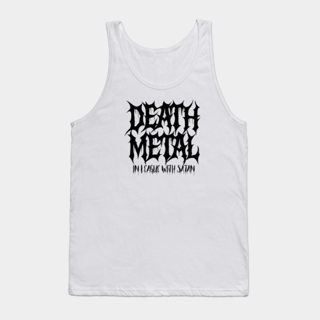 DEATH METAL Tank Top by artslaves