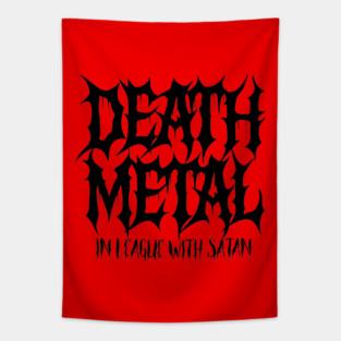 DEATH METAL Tapestry