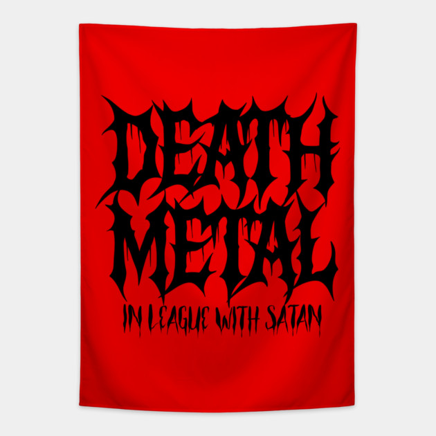 DEATH METAL Tapestry by artslaves