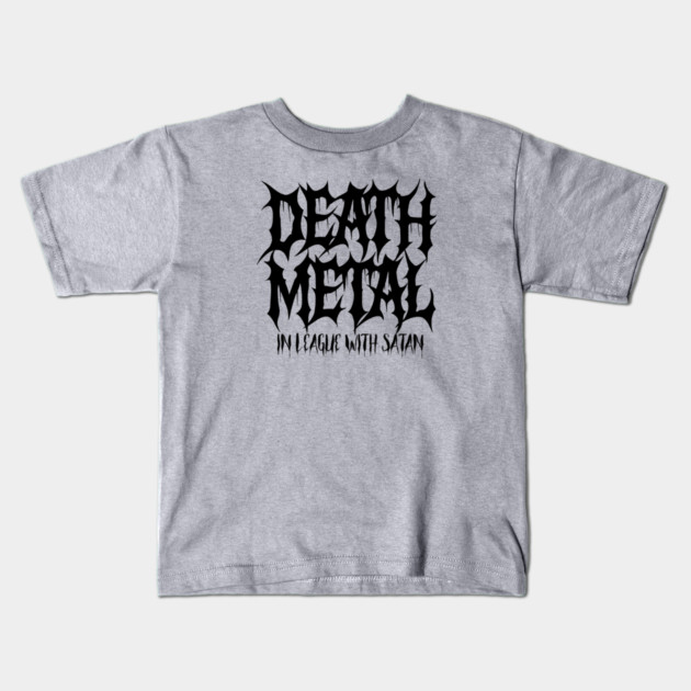 DEATH METAL Kids T-Shirt by artslaves
