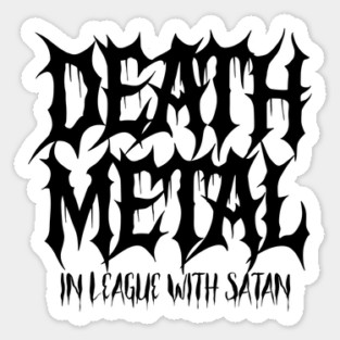 DEATH METAL Sticker