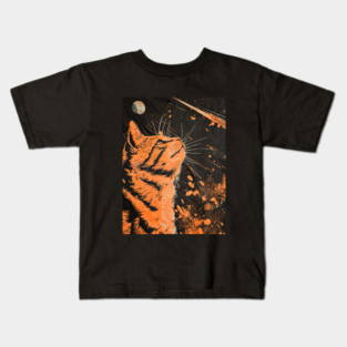 Space cat 16 Kids T-Shirt