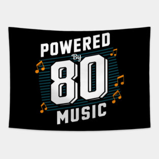 80s Music Tapestry