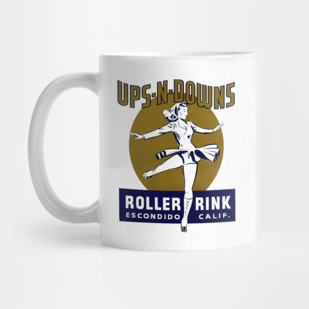 Vintage Roller Skating Escondido California by Timeless Chaos