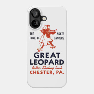 Vintage Roller Skating Chester Pennsylvania Phone Case