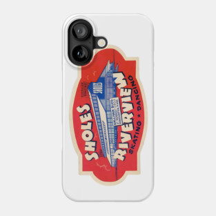 Vintage Roller Skating Dorchester Massachusetts Phone Case