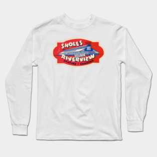 Vintage Roller Skating Dorchester Massachusetts Long Sleeve T-Shirt