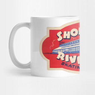 Vintage Roller Skating Dorchester Massachusetts Mug