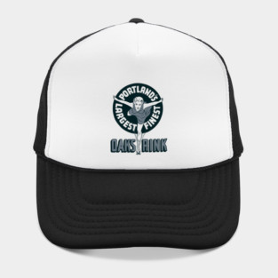 Vintage Roller Skating Portland Oregon Hat